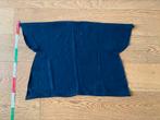 Lap zwarte fleece 58x57 cm, Zwart, Ophalen of Verzenden, Zo goed als nieuw, 30 tot 120 cm