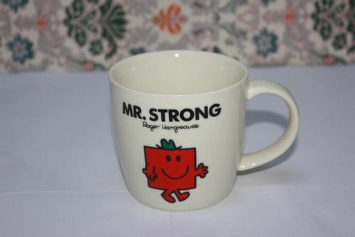 Mr Men tas Mr Strong Roger Hargreaves retro NIEUW, Maison & Meubles, Cuisine | Vaisselle, Neuf, Tasse(s) et/ou soucoupe(s), Autres styles