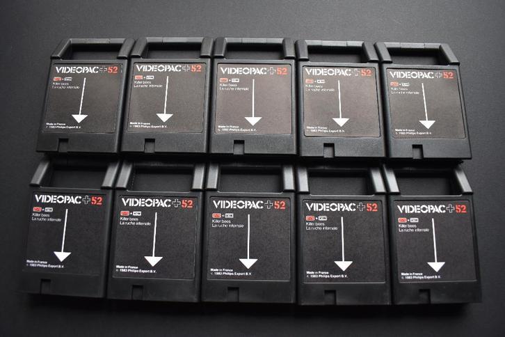 13 x KILLER BEES Philips Videopac 52 + G7000 G7400 NOS VINTA, Games en Spelcomputers, Games | Sega, Zo goed als nieuw, Ophalen of Verzenden