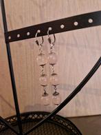 Oorbellen roze parels, Handtassen en Accessoires, Ophalen, Gebruikt, Roze