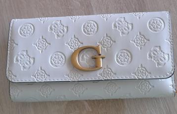 Portefeuille Guess, Envoi, Neuf, Beige, Guess