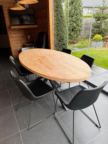Stoelen 6 stuks CASTLE LINE, Huis en Inrichting, Stoelen, Ophalen, Zo goed als nieuw, Zwart, Vijf, Zes of meer stoelen