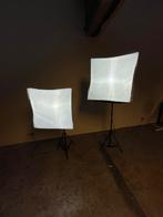 Softbox fotografie Neewer set van 2, Ophalen, Zo goed als nieuw, Lamp of Flitsset