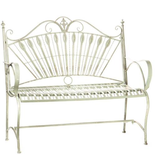 metalen tuinbank in kleuren..., Tuin en Terras, Tuinmeubel-accessoires, Nieuw, Ophalen