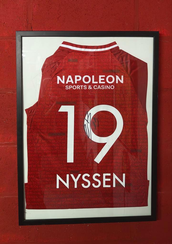 Match worn shirt - Benoît Nyssen / Zulte Waregem, Verzamelen, Sportartikelen en Voetbal, Zo goed als nieuw, Shirt, Ophalen