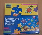 3D Onder water puzzel ( 21 stukjes) ( 30cm/ 54 cm), Ophalen of Verzenden, 10 tot 50 stukjes, Zo goed als nieuw, 2 tot 4 jaar