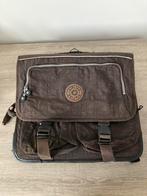 Cartable Kipling marron avec poche à stylos, Bijoux, Sacs & Beauté, Sacs | Cartables, Enlèvement ou Envoi, Comme neuf, Brun