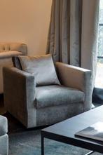 Interiors DMF. Double Fauteuil.Taupe., Ophalen, Zo goed als nieuw