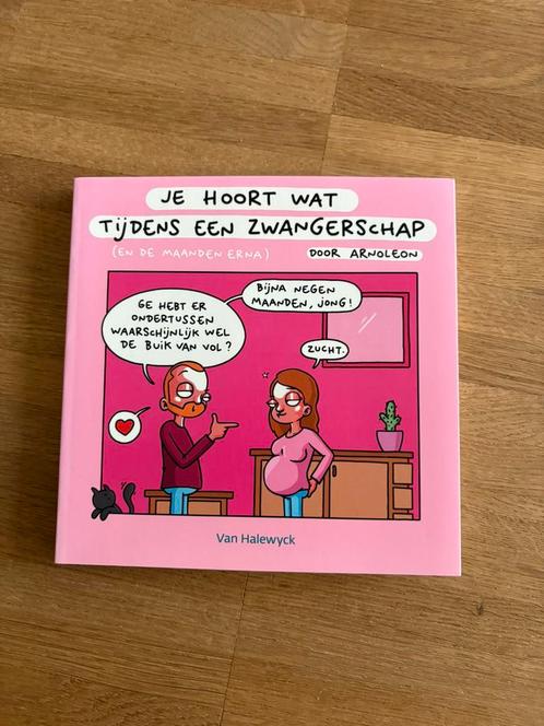 Boek Je hoort wat tijdens een zwangerschap - Arnoleon, Boeken, Zwangerschap en Opvoeding, Zo goed als nieuw, Zwangerschap en Bevalling