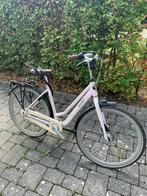 GAZELLE ESPRIT FIETS ZALMROZE MET GRATIS BAGAGEDRAGER, Ophalen, Gazellle, Handrem