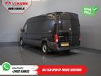 Volkswagen Crafter 35 2.0 TDI 140 pk L4H3 BPM VRIJ! Carplay/, Auto's, Bestelwagens en Lichte vracht, Zwart, Parkeersensor, Bedrijf