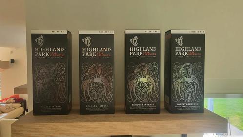 PrijsverlagingComplete collectie Highland Park Cask Strenght, Verzamelen, Wijnen, Nieuw, Ophalen of Verzenden