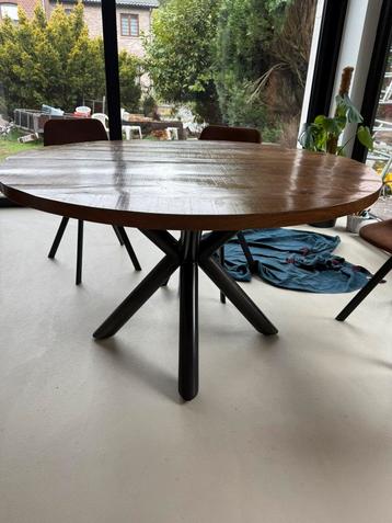 Ronde eettafel 130 cm, Huis en Inrichting, Tafels | Eettafels, Ophalen