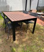 Tuintafel en 4 stoelen Ikea, Tuin en Terras, Ophalen, Gebruikt