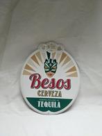 Lot de 6 plaques publicitaires bière – déco bar, Ophalen, Gebruikt, Flesje(s)