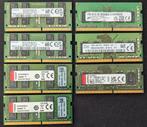 Verschillende latjes 8GB DDR4 Sodimm ( samen of apart ), Informatique & Logiciels, Mémoire RAM, Enlèvement ou Envoi, DDR4, 8 GB