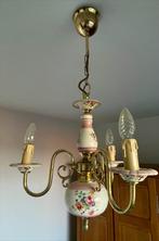 luster porselein, Huis en Inrichting, Lampen | Kroonluchters, Ophalen, Gebruikt