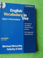 English vocabulary in use - upper-intermediate, Livres, Comme neuf, Secondaire, Anglais, Enlèvement ou Envoi