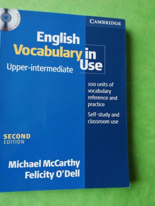 English vocabulary in use - upper-intermediate, Livres, Livres scolaires, Comme neuf, Anglais, Secondaire, Enlèvement ou Envoi