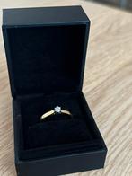 Diamond 14k gold Ring, Handtassen en Accessoires, Ringen, Heer, Ophalen of Verzenden, Met edelsteen, Goud