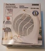 Fan Heater 2000W Nieuw in doos, ook Koudeluchtstand, Ophalen of Verzenden, Zo goed als nieuw