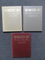 3 Studio Yearbooks, Decorative Arts jaren 50 in hardcover, Gelezen, Verzenden