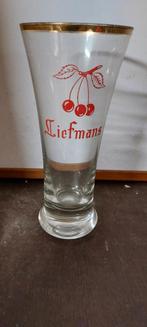 Oud Liefmans kersen bierglas . Oudenaarde, Ophalen of Verzenden