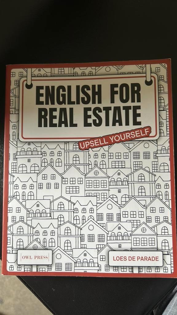 Loes De Parade - English for real estate, Boeken, Overige Boeken, Ophalen of Verzenden