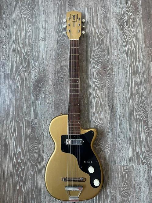 Stratotone Montgomery Ward Harmony H44, Muziek en Instrumenten, Snaarinstrumenten | Gitaren | Elektrisch, Gebruikt, Solid body