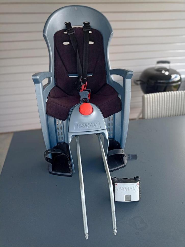 Fietszitje Hamax Siësta ( in goede staat ), Fietsen en Brommers, Fietsaccessoires | Fietsstoeltjes, Gebruikt, Ophalen