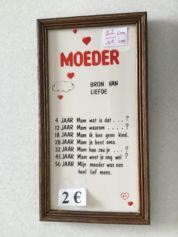 20 tal kaders aan 2 euro per kader beschikbaar voor biedingen