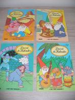 4 vintage boekjes: David de Kabouter, Ophalen of Verzenden, Gelezen