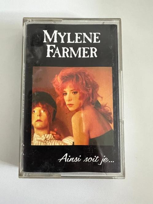 K7 audio - Mylène Farmer - Ainsi soit je, CD & DVD, Cassettes audio, Utilisé, Originale, 1 cassette audio, Enlèvement ou Envoi