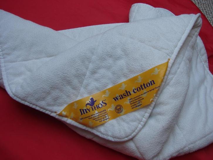 Mythos Dekbed: Wash cotton, Kinderen en Baby's, Kinderkamer | Beddengoed, Zo goed als nieuw, Deken of Dekbed, Wit, Jongetje of Meisje