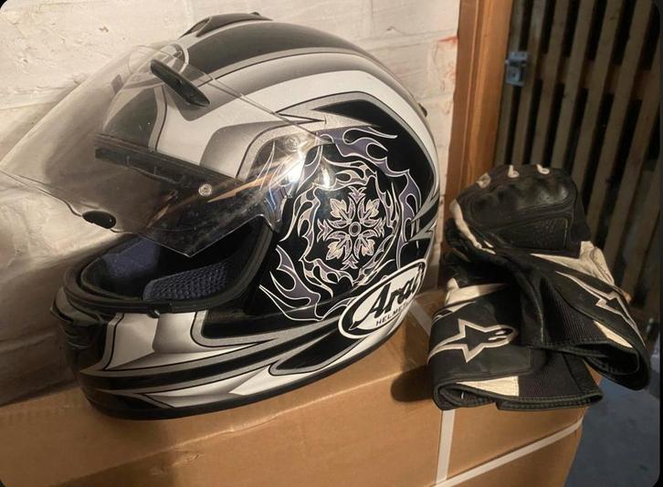 ARAI Motorhelm, Motoren, Kleding | Motorhelmen, L, Arai, Ophalen of Verzenden