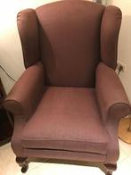 nieuwe stoffen fauteuil - oorfauteuil zetel flamant, Maison & Meubles, Tabourets, Enlèvement, Comme neuf, Matériaux autres