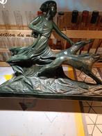Posture la femme au chiens, Ophalen