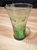 Gekleurd glas Coca-Cola., Ophalen of Verzenden, Zo goed als nieuw, Frisdrankglas