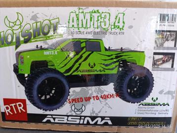 ABSIMA elektrische monstertruck AMT3.4 4WD RTr 1:10 beschikbaar voor biedingen