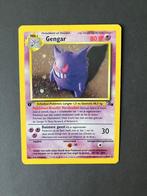 Pokémon kaart - Gengar - First Edition holo, Ophalen of Verzenden, Zo goed als nieuw, Losse kaart, Foil