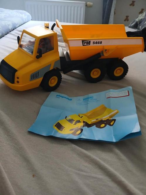 Playmobil dumper, Kinderen en Baby's, Speelgoed | Playmobil, Ophalen of Verzenden
