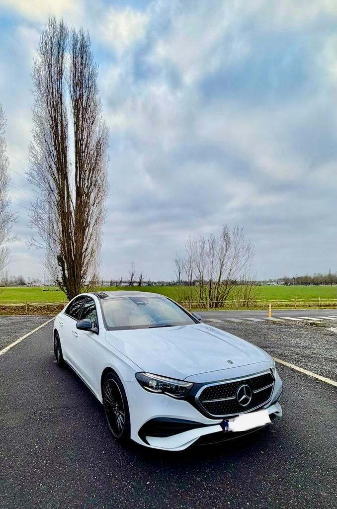 Mercedes E 200e Amg Line Benzine MildHybride Full Optie., Auto's, Mercedes-Benz, Particulier, E-Klasse, 360° camera, ABS, Achteruitrijcamera
