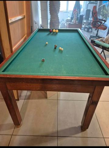 Billard français, Sport en Fitness, Biljarten en Poolen, Ophalen, Gebruikt, Biljarttafel