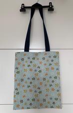 Sac tote bag motif fleurs, Bijoux, Sacs & Beauté, Shopper, Bleu, Enlèvement ou Envoi, Neuf