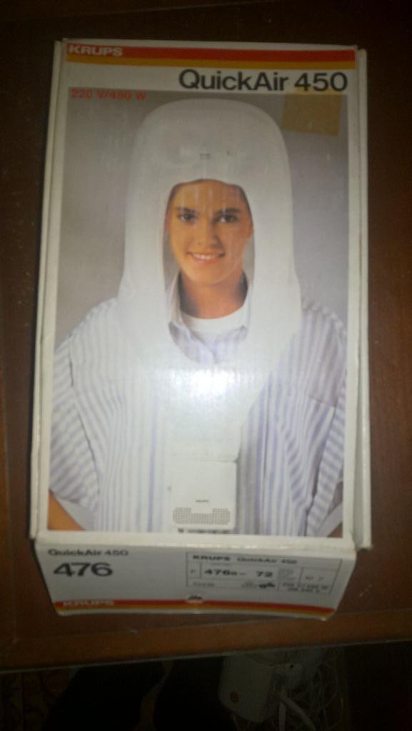 vintage haardroger merk krups met kap, Elektronische apparatuur, Persoonlijke Verzorgingsapparatuur, Gebruikt, Haarverzorging