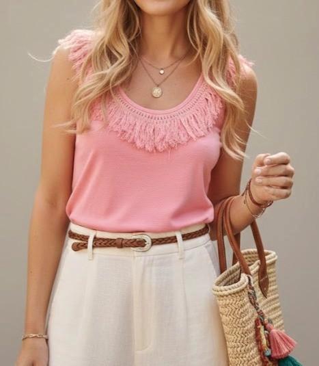 nieuw knal roos topje, Kleding | Dames, Topjes, Ophalen of Verzenden