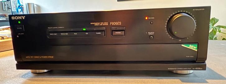 Amplificateur stéréo Sony TA-F606ES, TV, Hi-fi & Vidéo, Amplificateurs & Ampli-syntoniseurs, Comme neuf, Stéréo, 60 à 120 watts