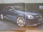 Mercedes E Coupe & Cabrio Sport Edition Brochure, Boeken, Ophalen of Verzenden, Mercedes