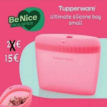 Petit sac en silicone Tupperware, Enlèvement ou Envoi, Neuf