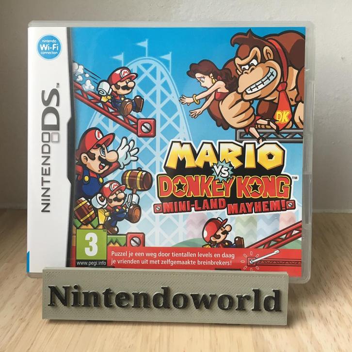 Mario vs Donkey Kong - Mini-Land Mayhem (DS), Games en Spelcomputers, Games | Nintendo DS, Zo goed als nieuw, Online, Ophalen